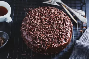 Receita de bolo de brigadeiro: