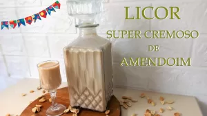 Licor Cremoso de Amendoim