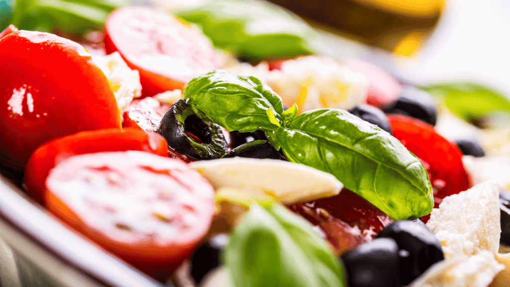 Salada Caprese 2 Salada Caprese vegetariana