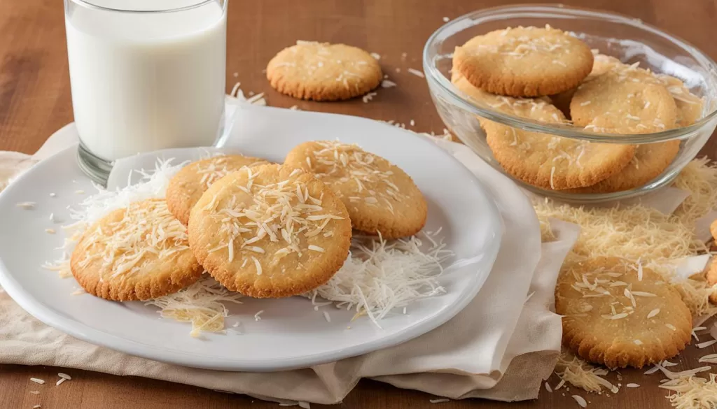 Biscoito de Maizena com Coco