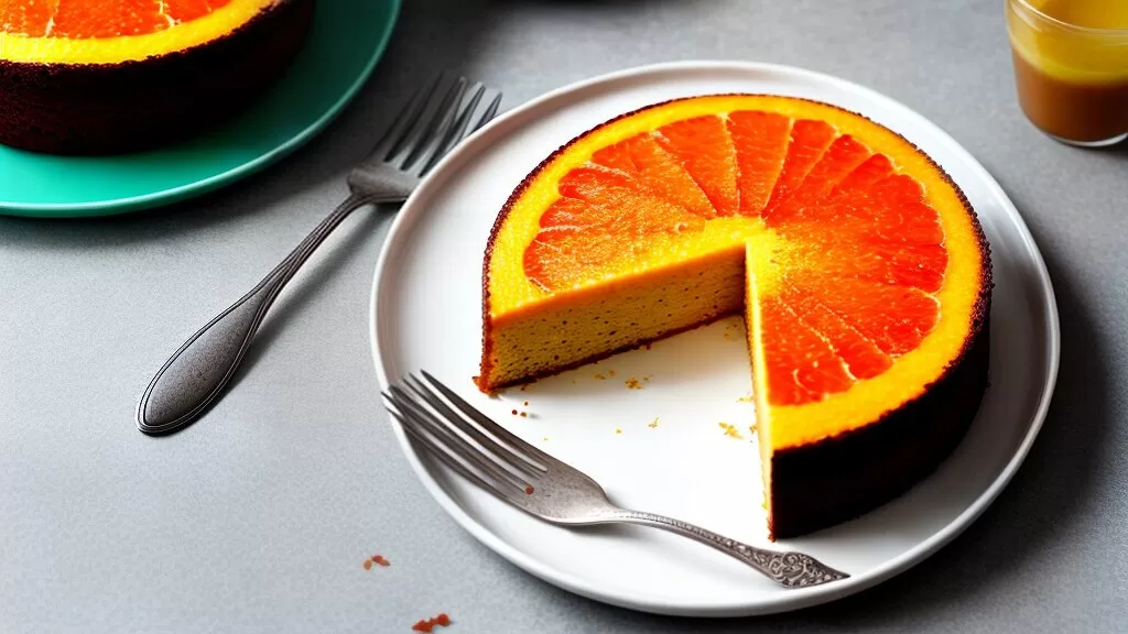 Bolo Diet de Laranja com Chia