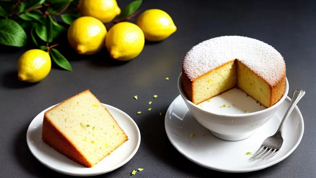 Bolo Diet de Limão com Sementes