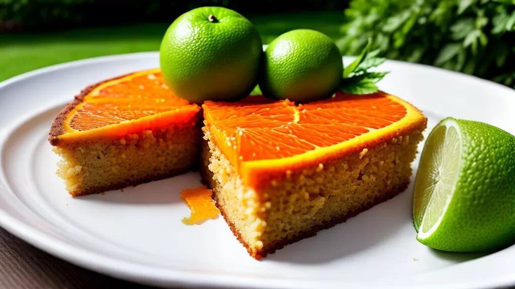 Bolo Fitness de Laranja sem Glúten