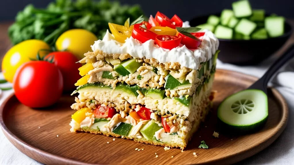 Bolo Salgado de Frango