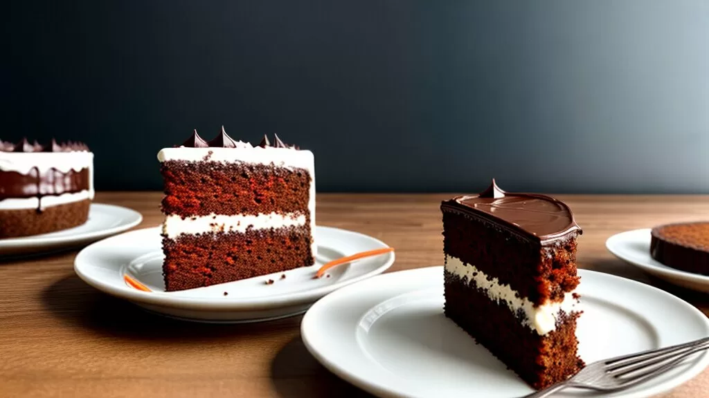 Bolo de Cenoura com Cobertura de Chocolate