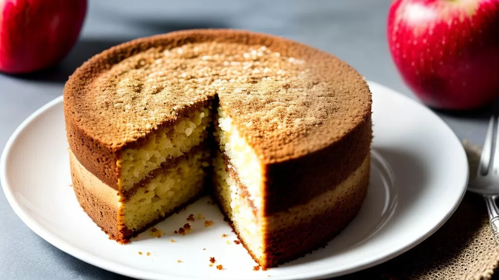 Bolo de Maçã Fitness