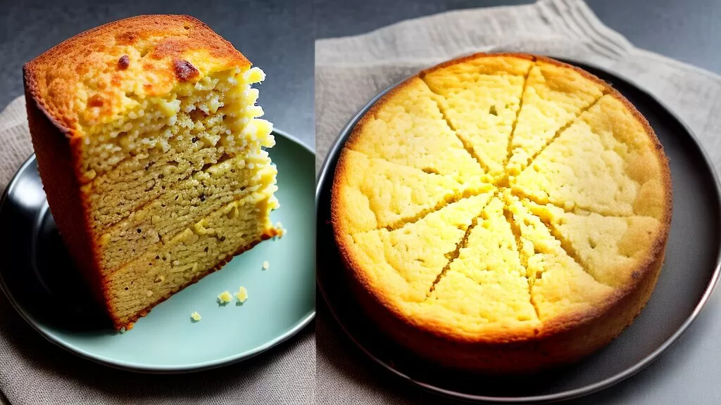 Bolo de calabresa com queijo
