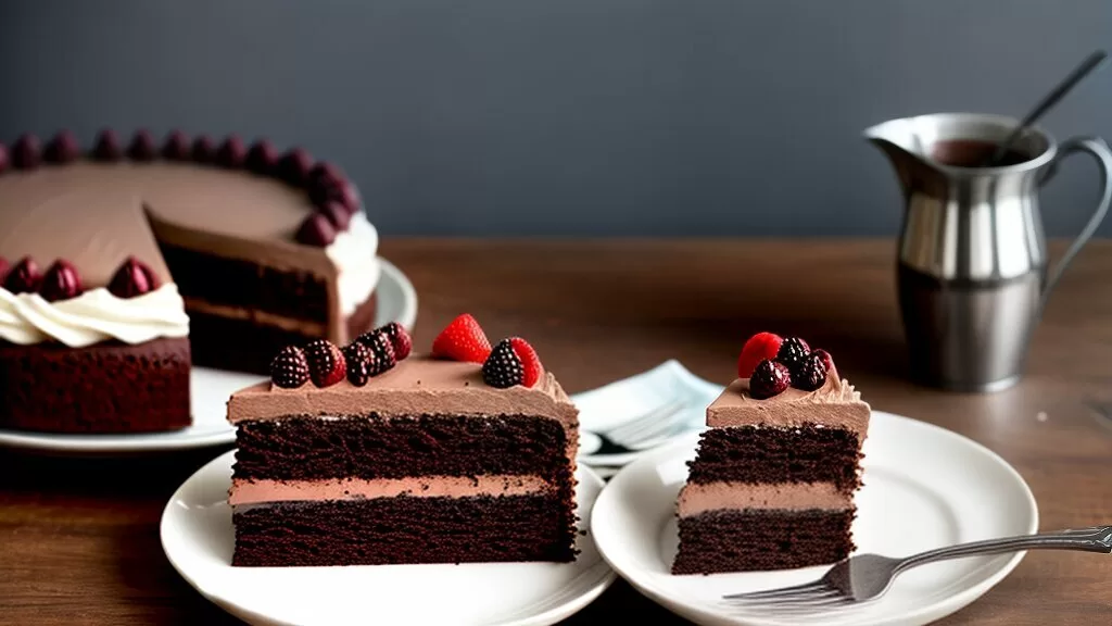 Bolo de chocolate sem gluten