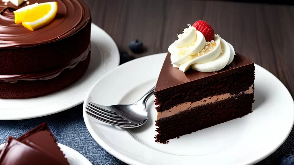 Bolo fitness de chocolate e alfarroba