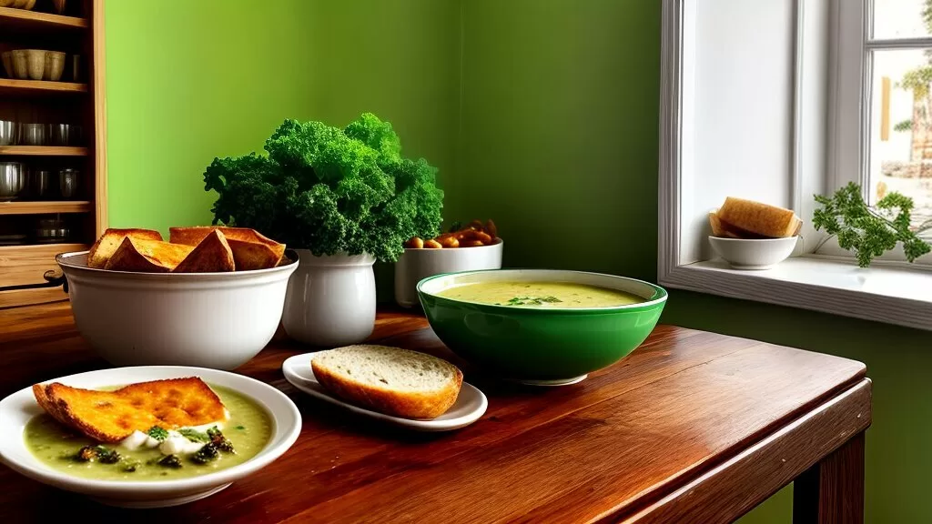 Caldo Verde com Chouriço