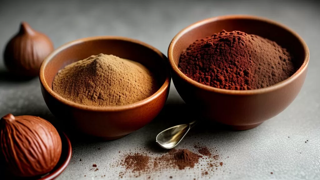 Ingredientes para fazer bolo fitness de chocolate e alfarroba