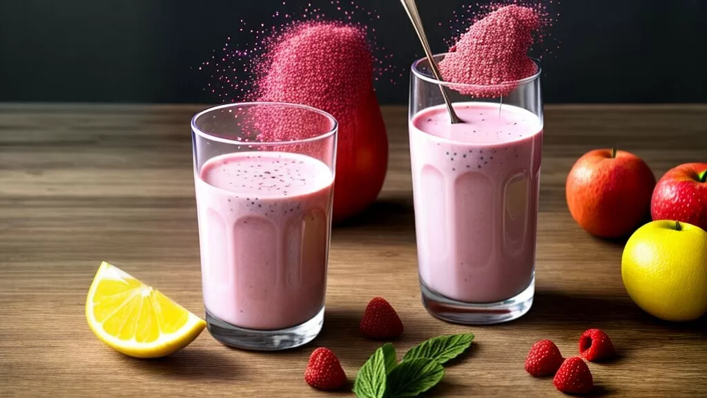 Smoothie de Frutas com Iogurte