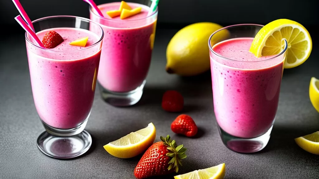 Smoothie de Frutas com Iogurte