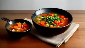 Sopa de Legumes Fit com Macarrão Integral