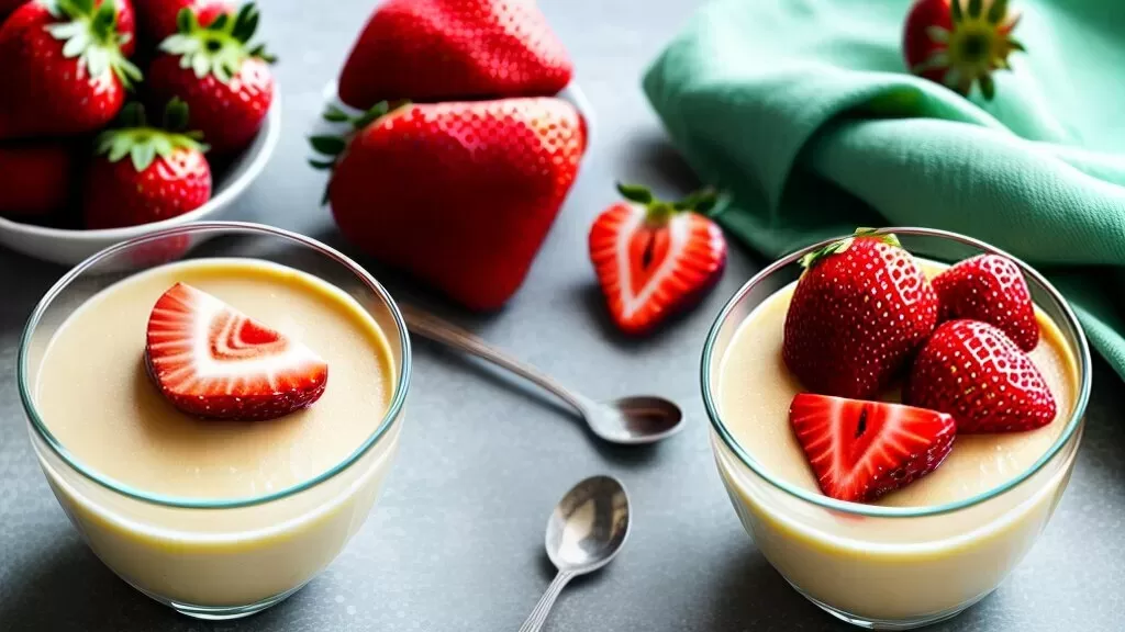 Taça de Morango e Creme