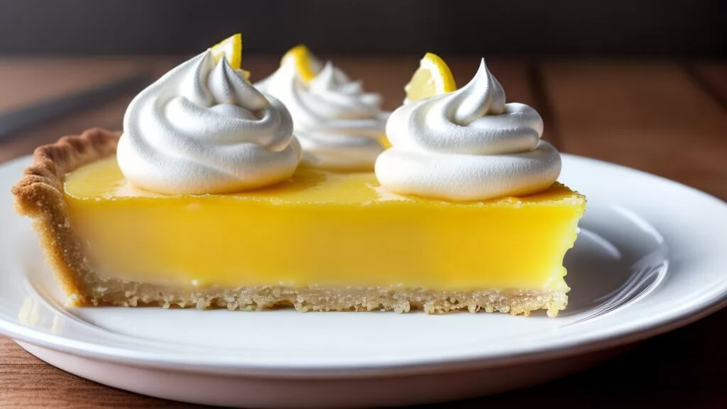 Torta de Limão com Merengue