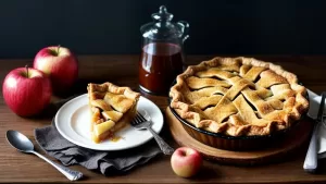 Torta de Maçã com Canela