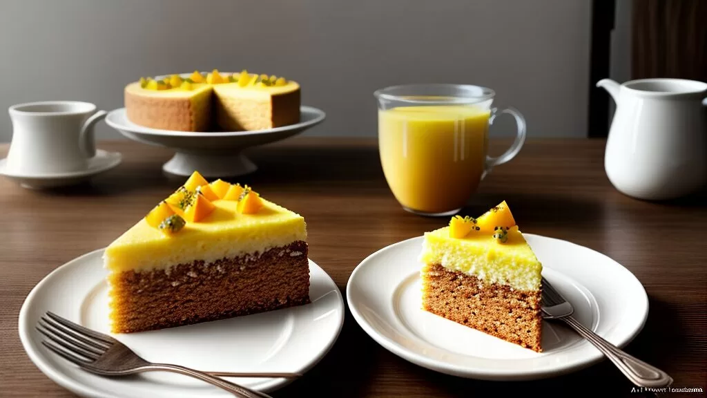 bolo de maracujá com aveia