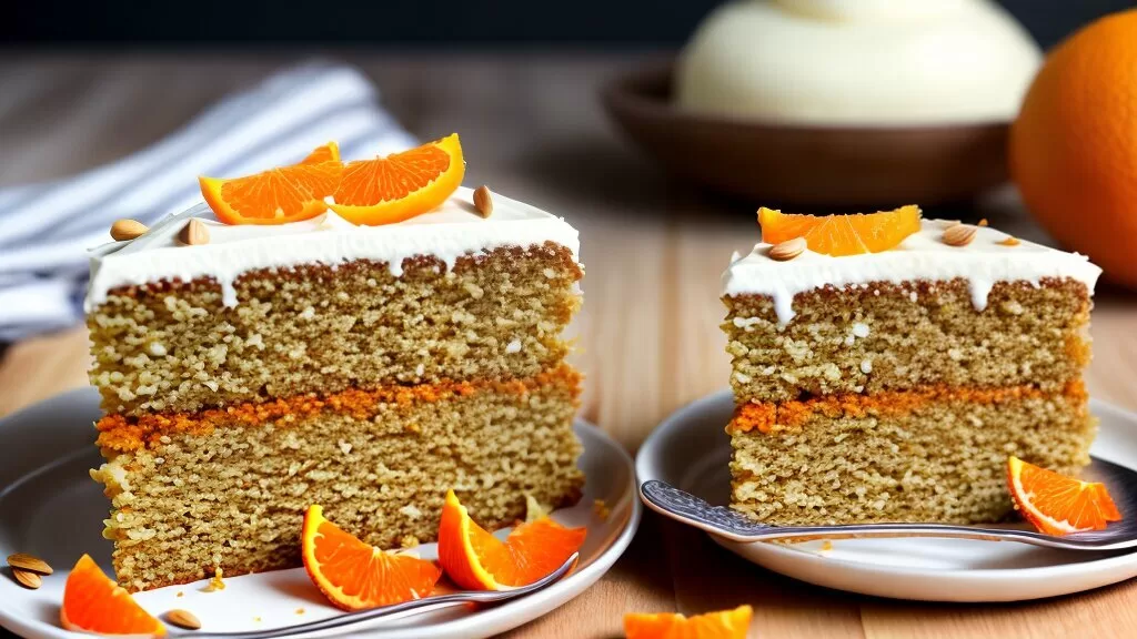 bolo fitness de laranja