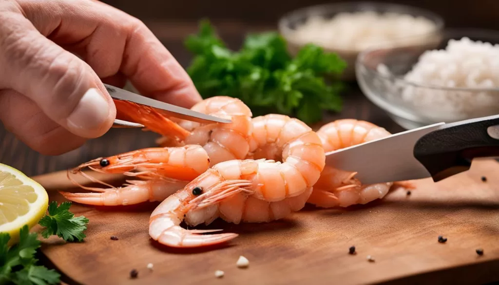 cuidados com o preparo do camarão