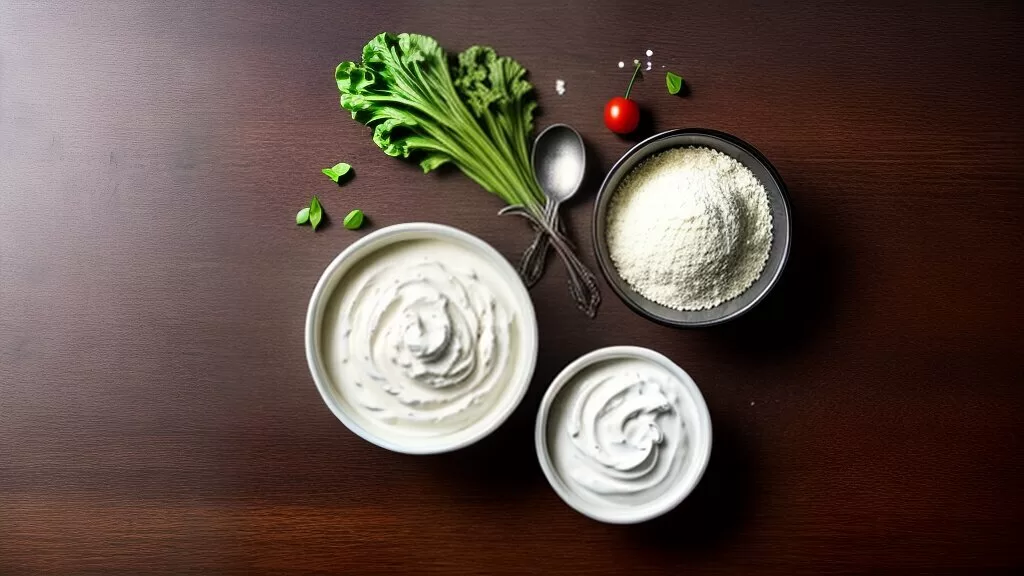 receita de molho de iogurte