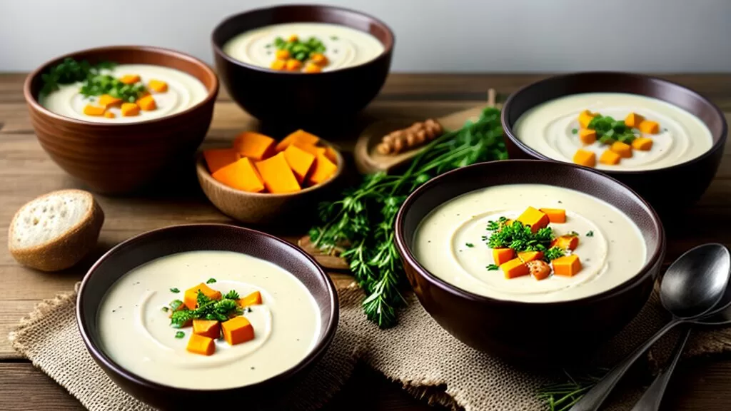 receitas de sopas cremosas