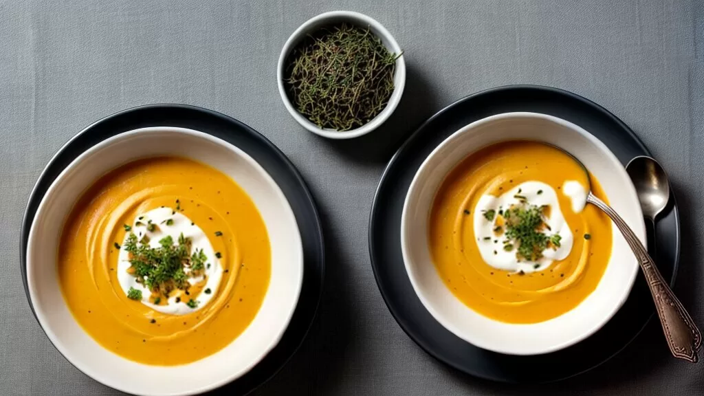 sopa de abóbora