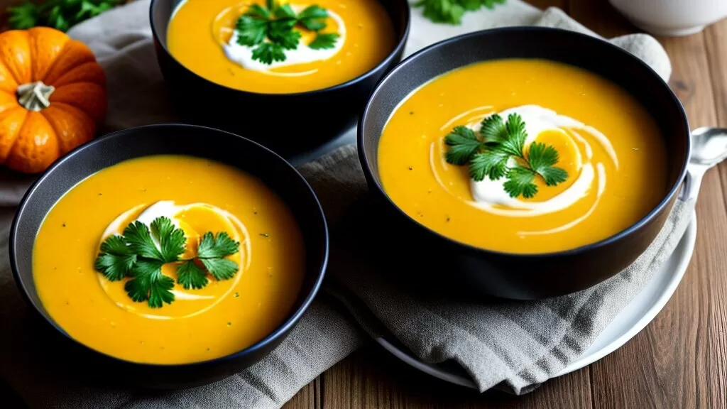 sopa de abóbora