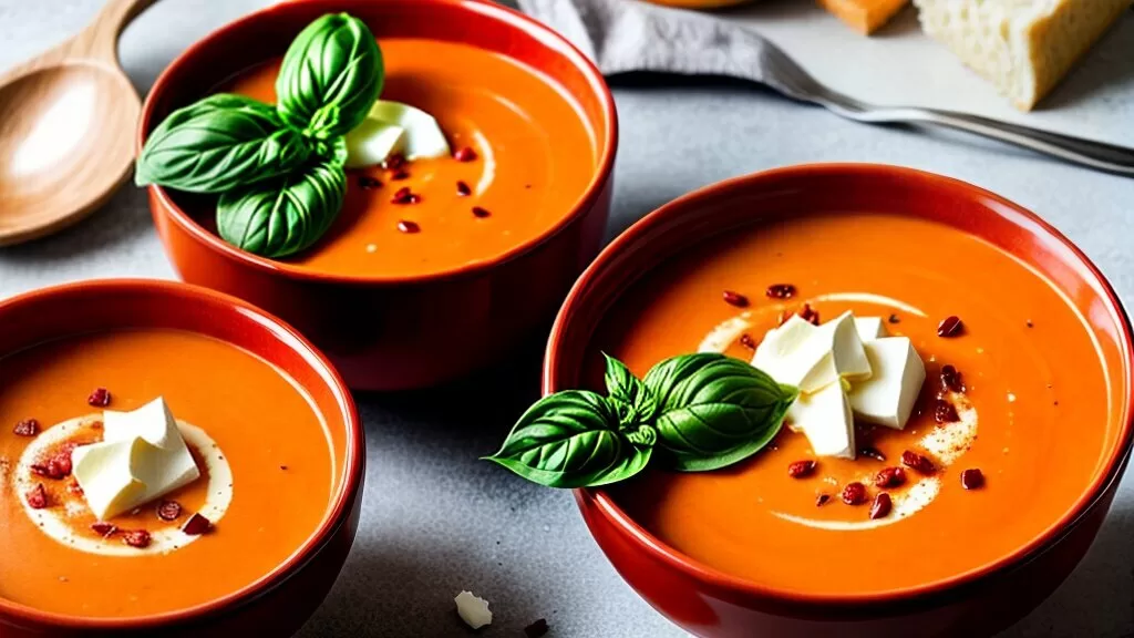 sopa de tomate