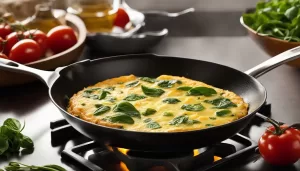 Omelete para Diabéticos – Receita de Omelete de Espinafre com Baixo Carboidrato