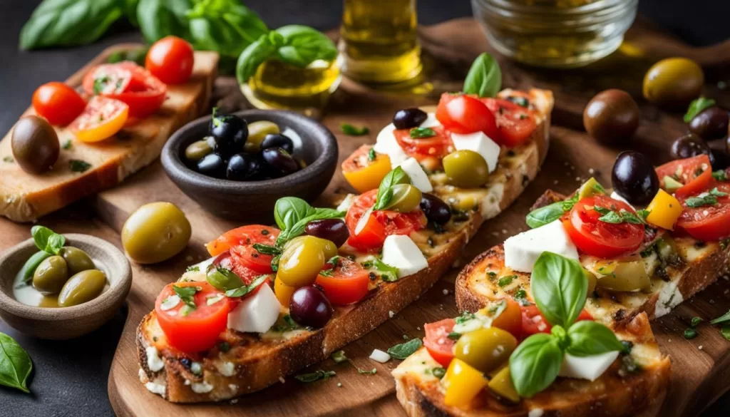 Acompanhamentos para a sua Bruschetta