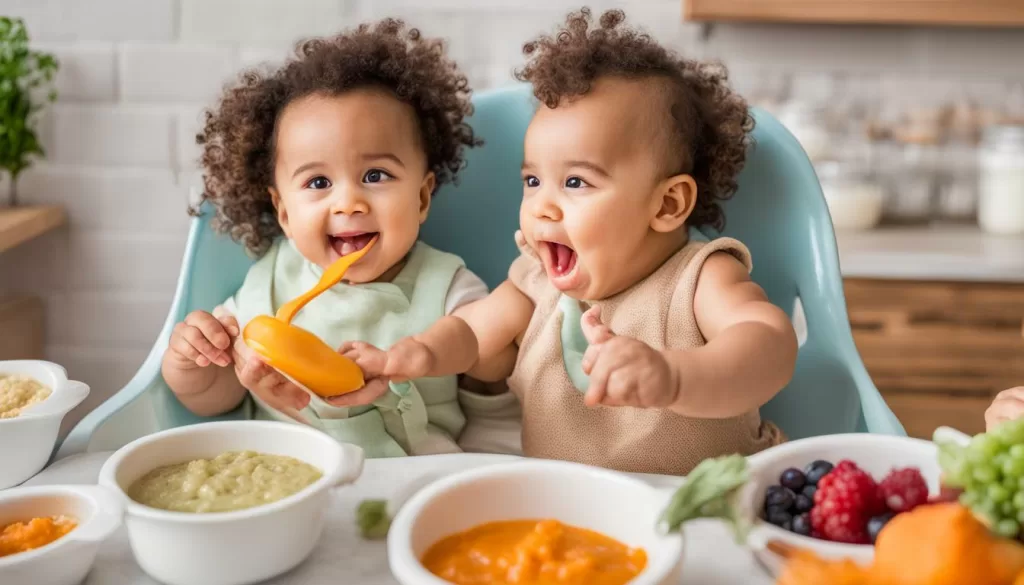 Alimentos saudáveis para bebês