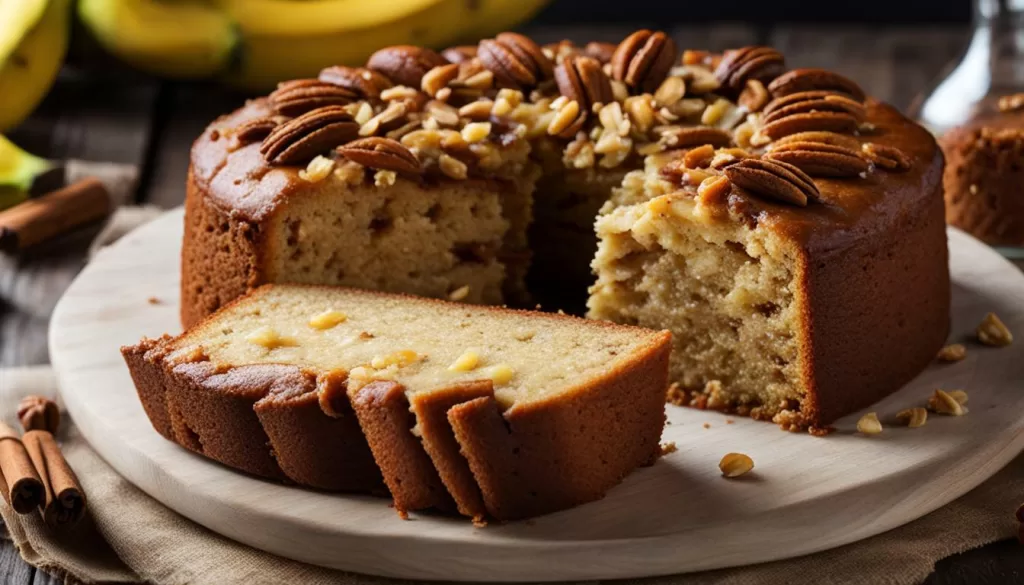 Bolo de banana sem açúcar