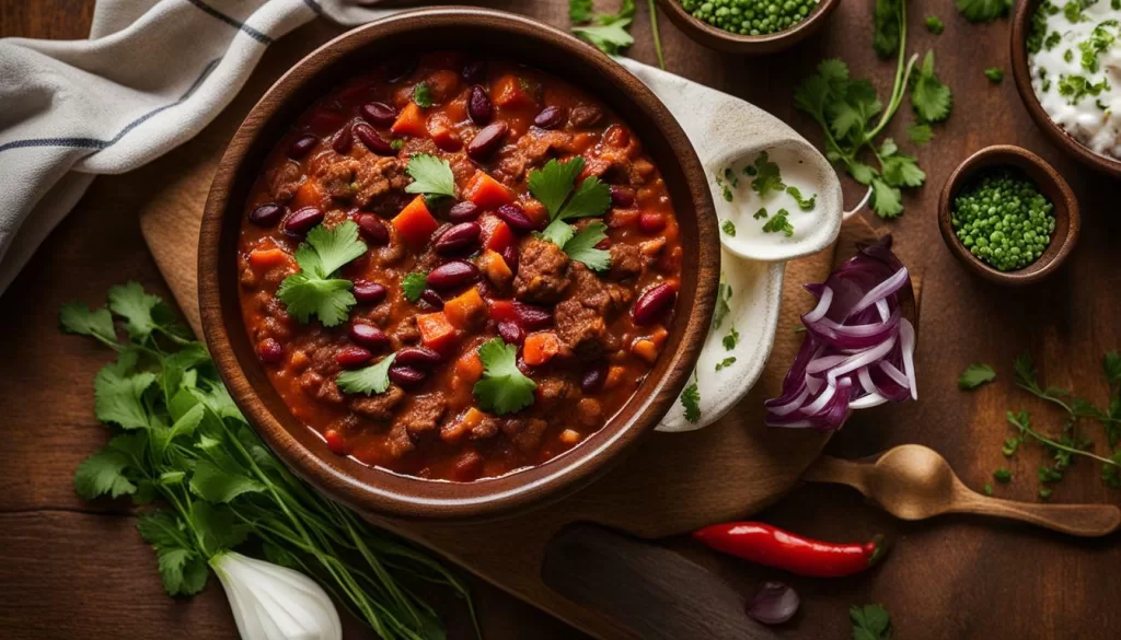 Chili com carne magra