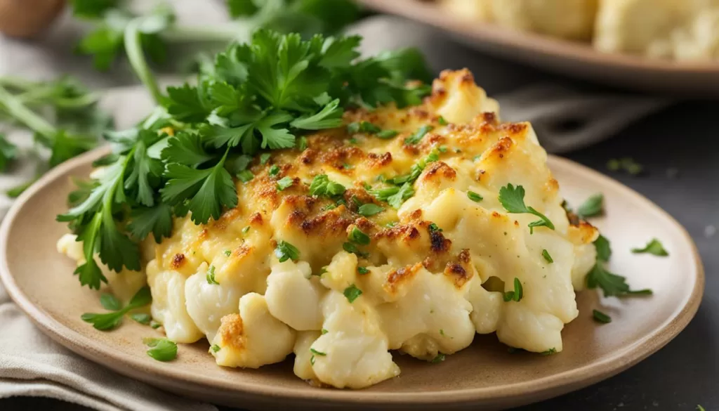 Couve-flor gratinada