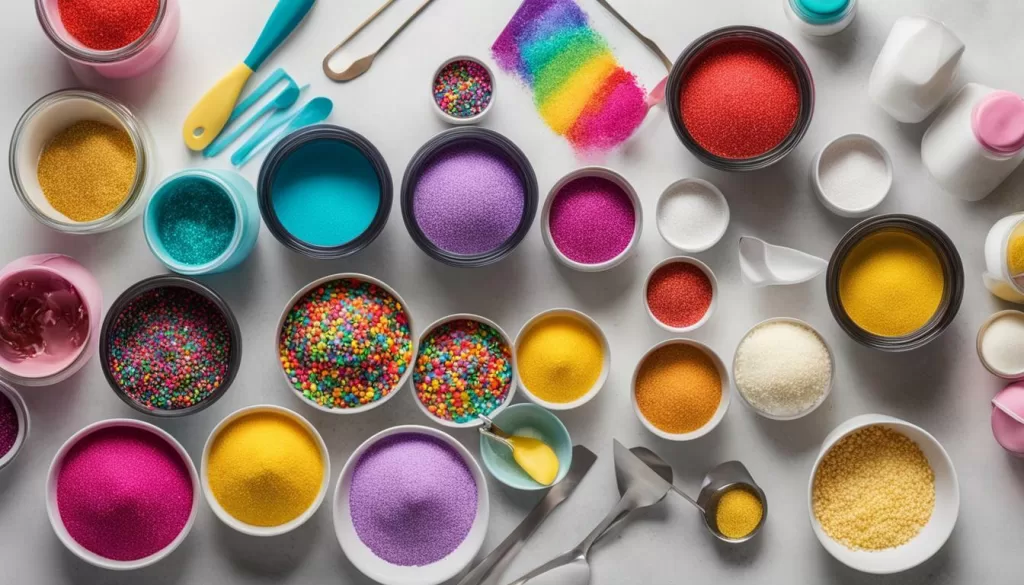 Ferramentas de decoração de bolos
