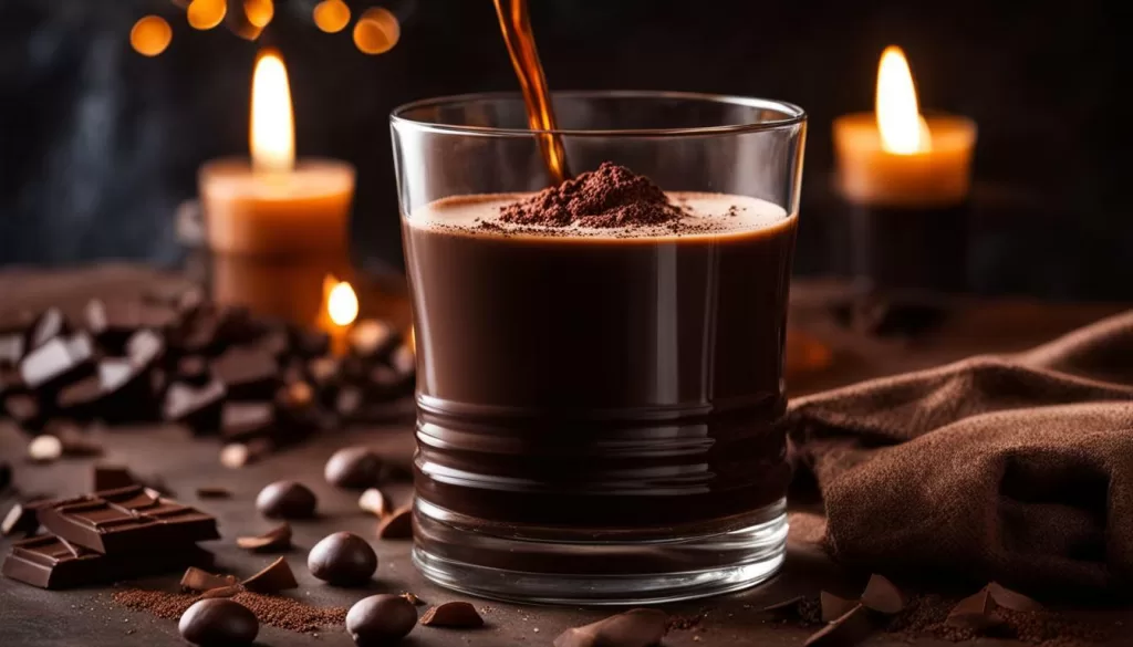Licor de chocolate