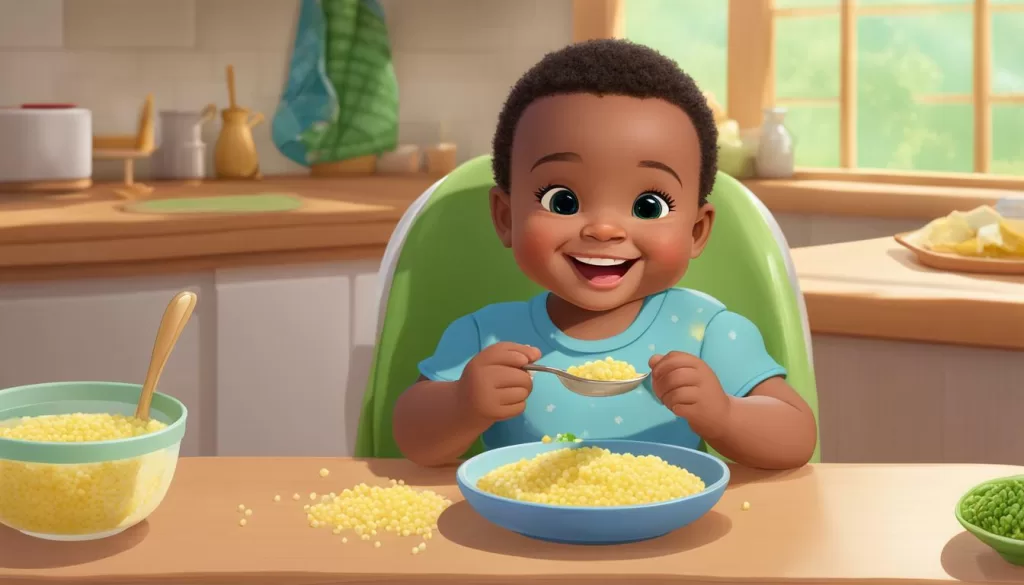 Milho verde na alimentação do bebê