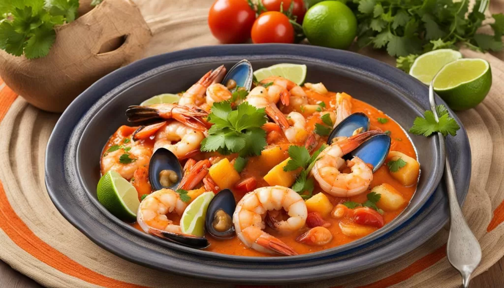 Moqueca de frutos do mar