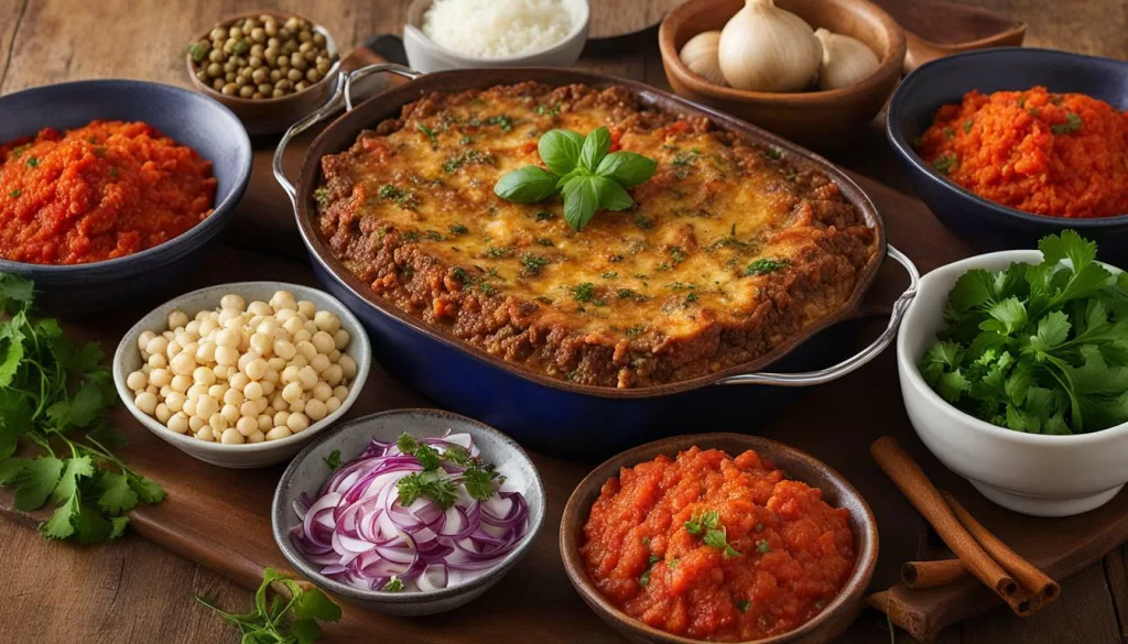 Moussaka Árabe - Ingredientes