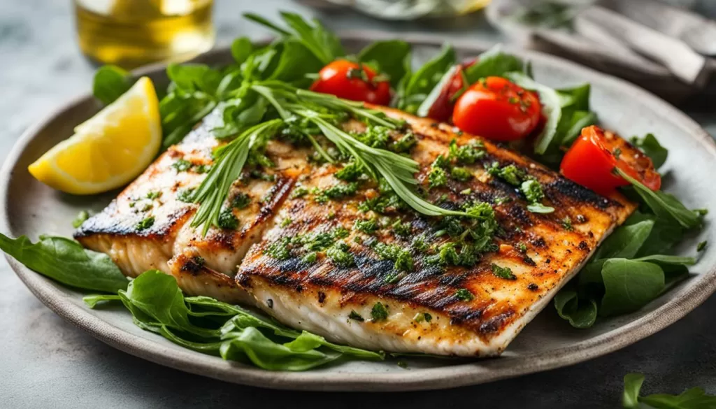 Peixe Assado com Ervas