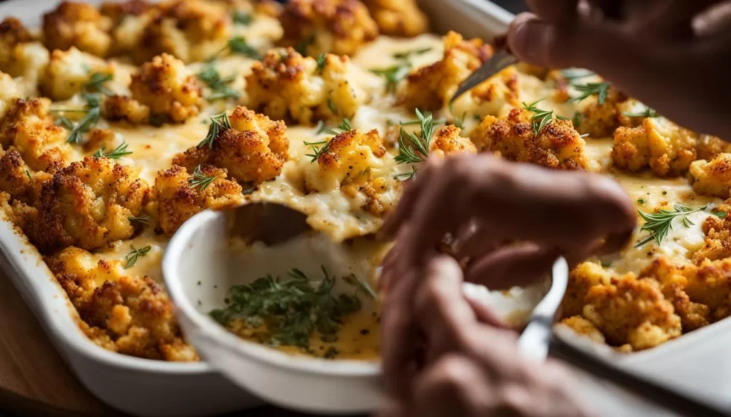 Receita de couve-flor gratinada para diabéticos