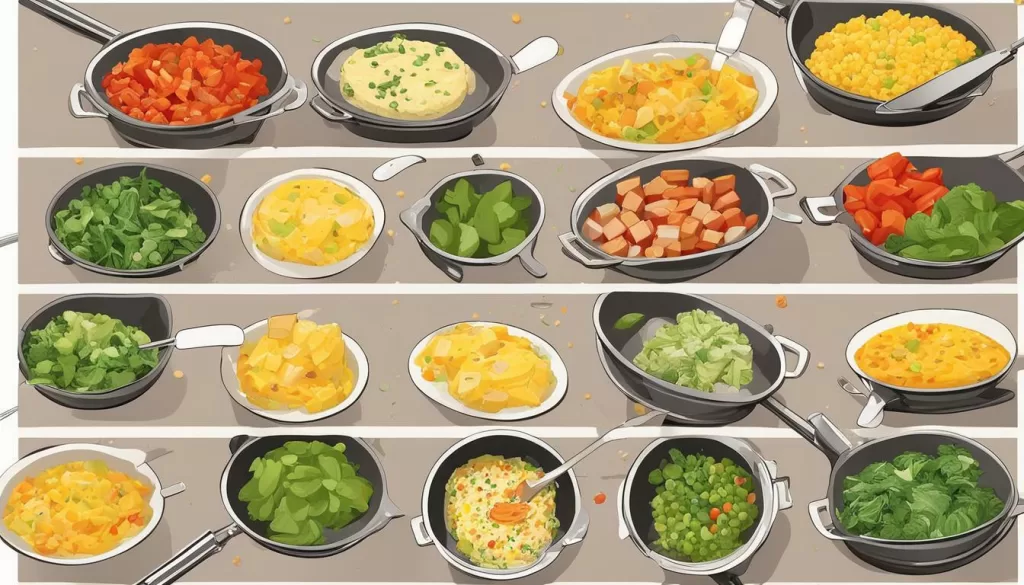 Receitas de omelete saudáveis para o bebê