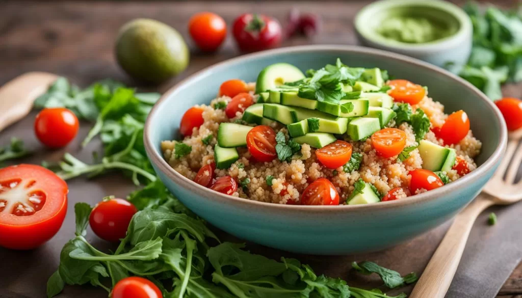 Salada de Quinoa