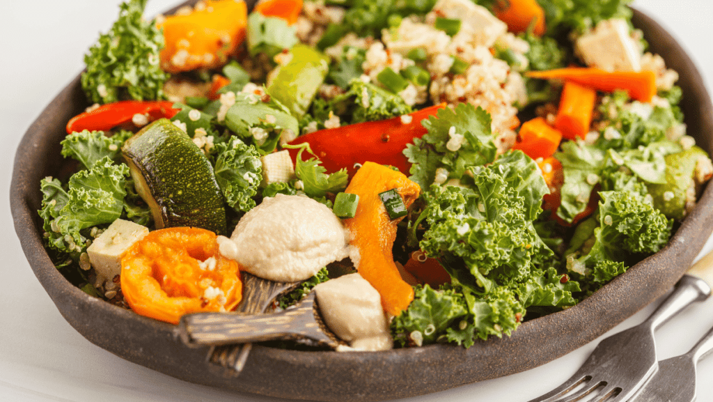 Salada de Quinoa com Legumes Assados 3 Salada de Quinoa com Legumes Assados
