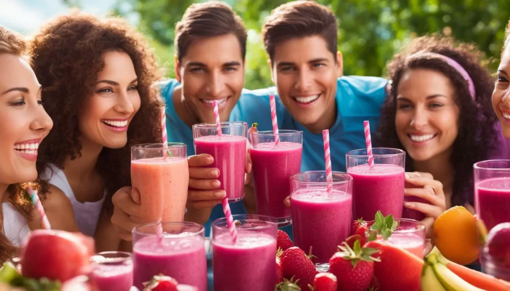 Smoothie de framboesa para diabéticos