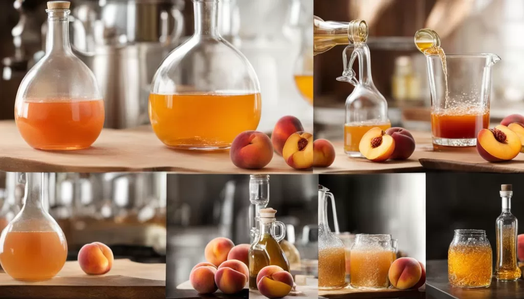 Tempo de Maceração e Fermentação do Licor de Pêssego