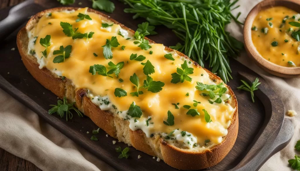 Torrada de Alho com Queijo Torrada de Alho com Queijo
