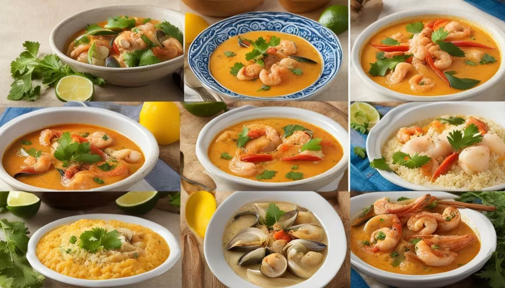 Variações da Moqueca de Caranguejo