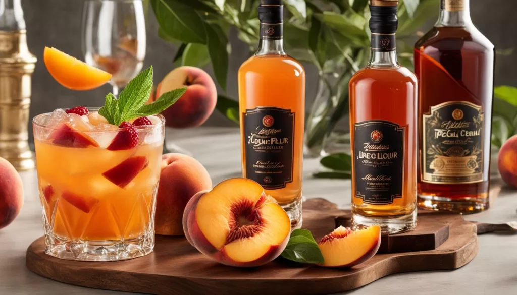 Variações e Combinações de Licor de Pêssego